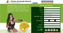 Desktop Screenshot of clubeamizadebrasil.com.br